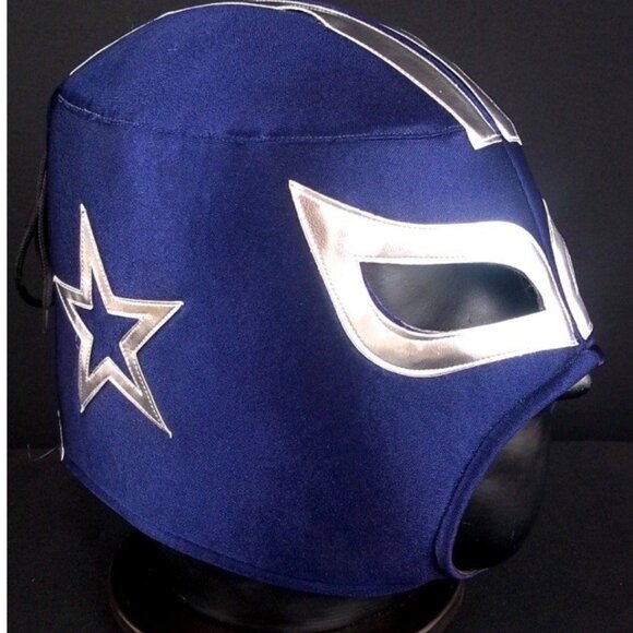 DALLAS COWBOYS Foamy NFL Mask Mexican Wrestling Mask Lucha Libre Luchador - Picture 4 of 8